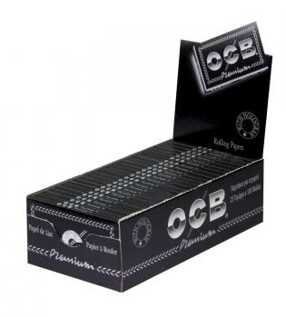 OCB Nr.4 Black Premium  25 Doppelheftchen mit 100 Bl